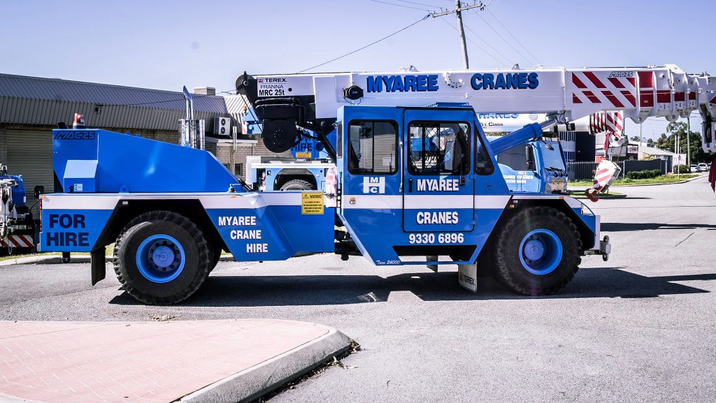 Franna Crane Hire Perth - Myaree Crane Hire