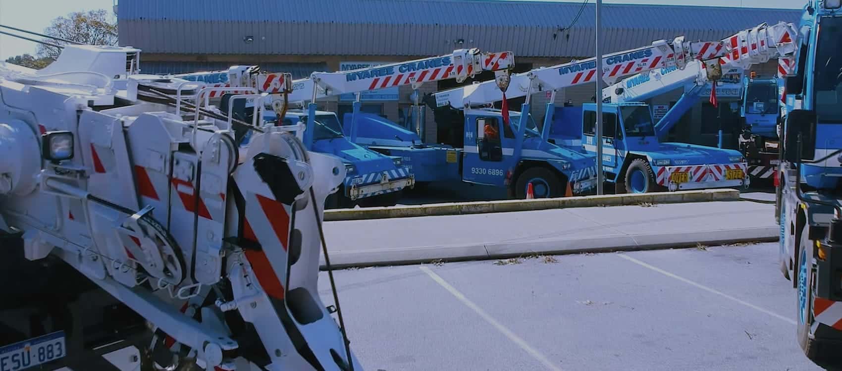 Mobile Crane for hire Fleet