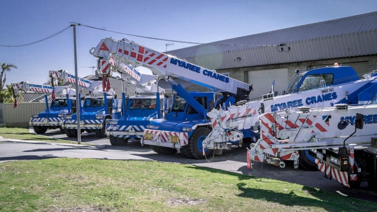 Fleet Of Mobile Cranes For Hire